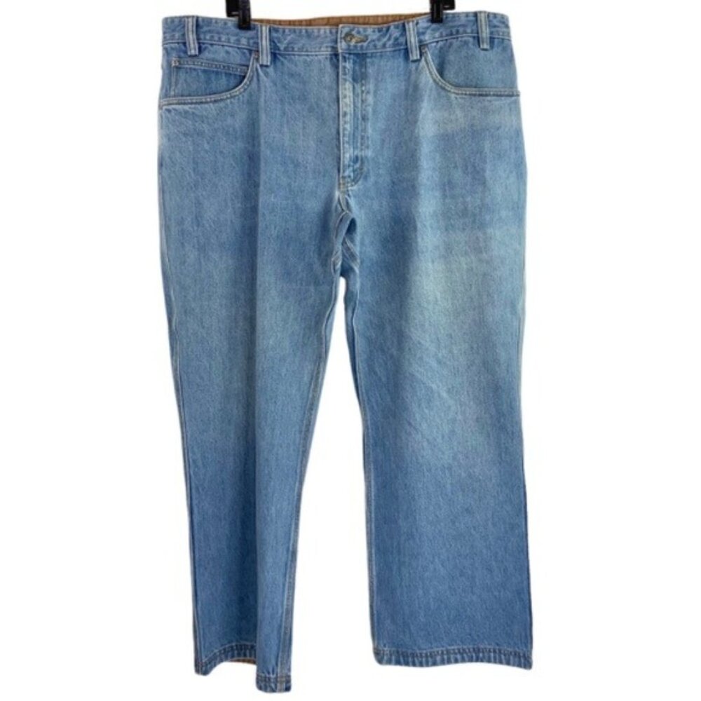 44x30 Duluth Trading Jeans Light Wash